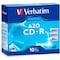 Verbatim Americas Verbatim CD-R Discs, 94935, 52X, 700MB/80Min, Branded, Slim Case, 10/Pk 94935 - alternate 1